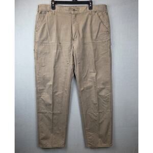 VINTAGE Carhartt Double Knee Pants‎ Mens 40x32 Brown B195 LBR Workwear 90s